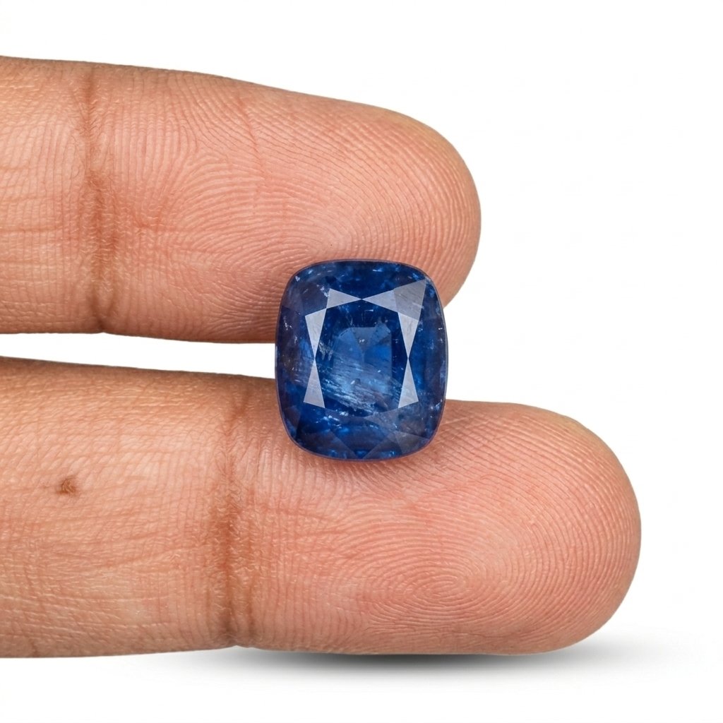 Blue African Neelam (Diamond Cut)