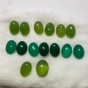 Green Haqeeq Gemstone 7.60 CRT ± 1 CRT For Ring