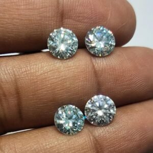100% Original Moissanite 2_Carat D Color Round