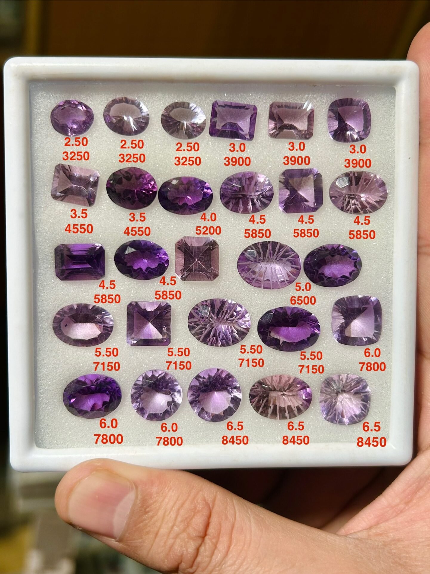 Natural Amethyst Katala Laser Cutting - Gemstone Hub
