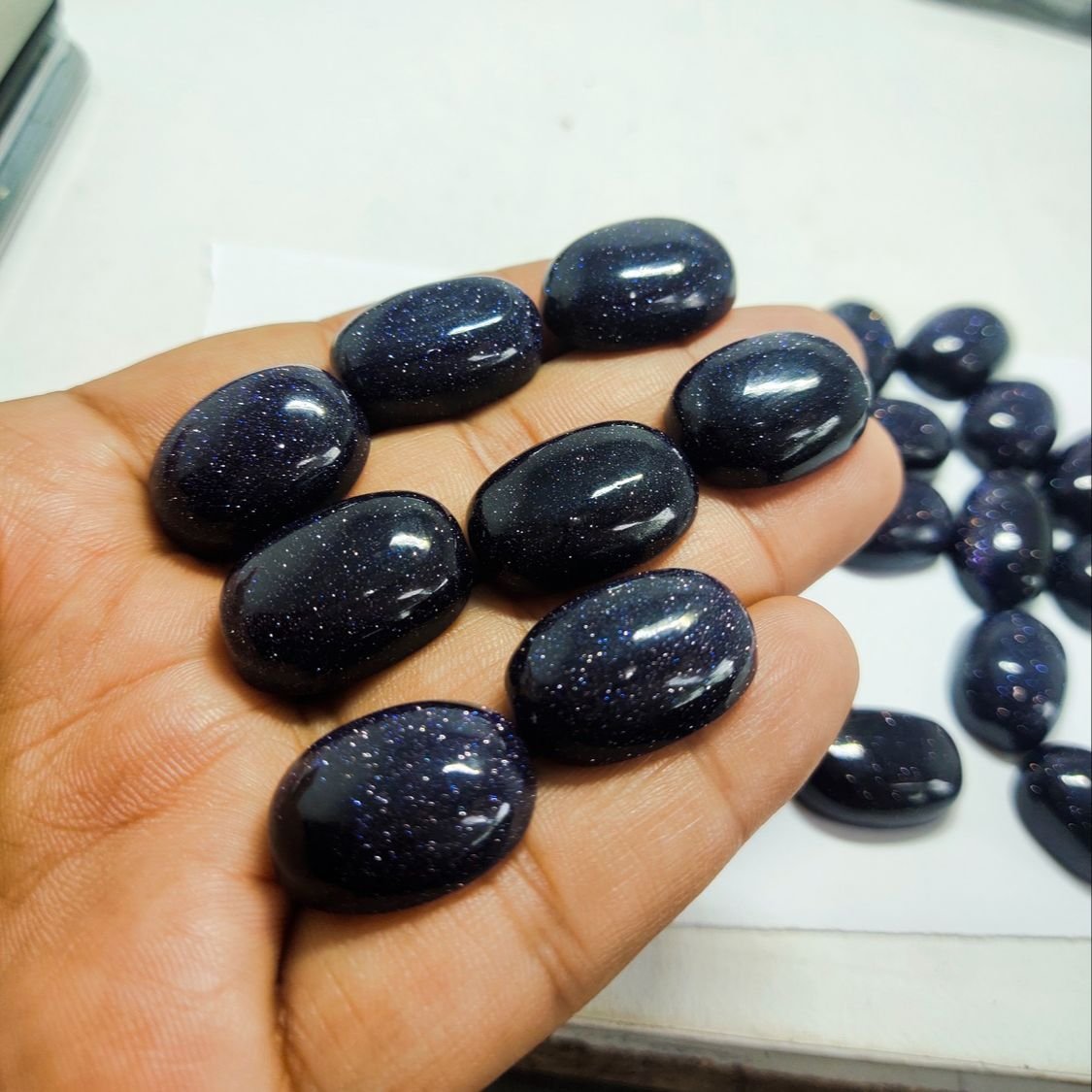 Natural Sun Star Blue (Sang-e-Sitara) Gemstone