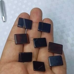 Black Irani Square Haqeeq Stone 20 CRT
