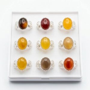 Pack of 3 Natural Gemstone RING Deal/ 100%/
