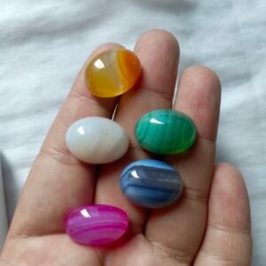 Pack of 5 Sulemani Haqeeq Stones 20 CRT