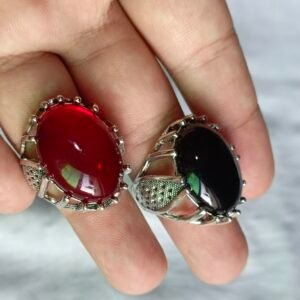 pack of 2 Turkish Stylish Stone Ring Turkish Design