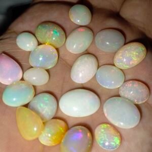 White Water Opal Ring and stone High Quality High Fire
