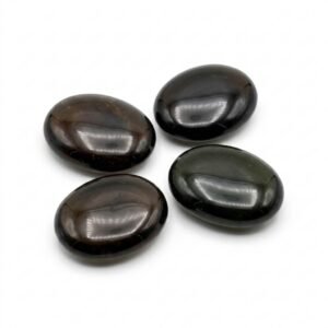 Natrual Aqeeq Stone / Black Yemeni Aqeeq / 30 carats