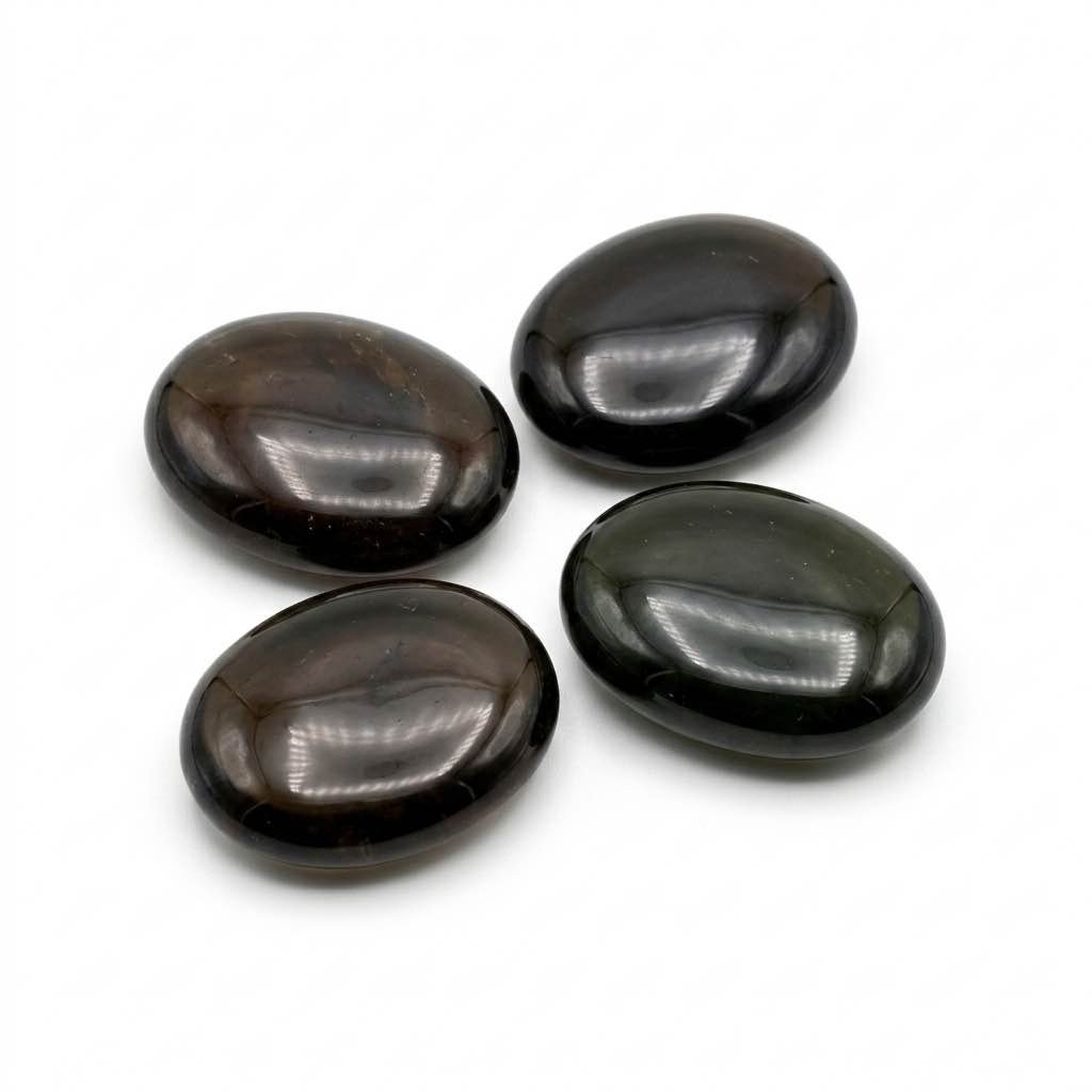 Natrual Aqeeq Stone / Black Yemeni Aqeeq / 30 carats