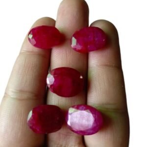 Original Ruby (Yaqoot) Gemstone ≈2.6–3.2g Medium Size