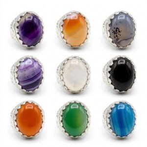 Big Size COLOURS Haqeeq Ring Colours Haqeeq italian