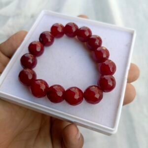 Rubby jade Bracelet - 100% Original Natural Stone