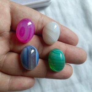 Pack of 4 Sulemani Haqeeq Stones 20 CRT