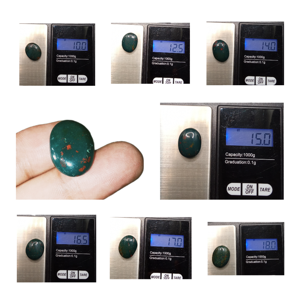 Natural Blood Stone 100 Original - Gemstone Hub