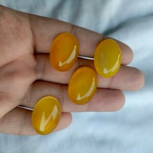YELLOW HAQQEQ STONE Rings / ZARD HAQEEQ 100% NATURAL 9