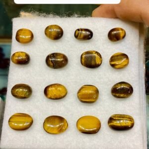 Tiger Eye Natural Stone (ٹائگر پتھر)