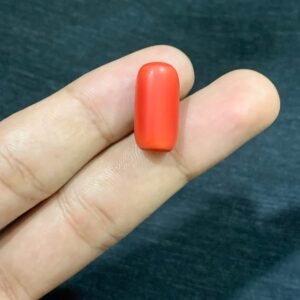 Marjan Red Coral Gemstone ≈1.6g–3.0g Small–Medium Size