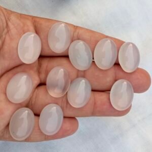 100% Natural White Haqeeq Gemstone 2.4g–3.4g Original