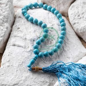 Firoza stone 33 mm6 beads