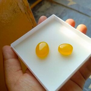 Yellow Irani Haqeeq Stone (Zard Aqeeq) 20 CRT