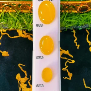 Zard Aqeeq Yellow Agate Stone - Gemstone Hub