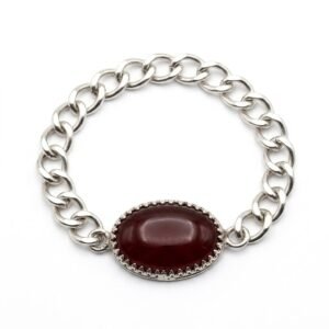 Anari Yaqoot Stone Bracelet Big - Gemstone Hub