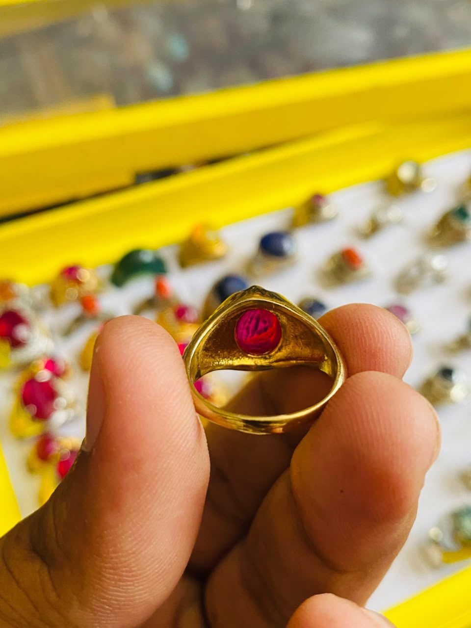 Star Ruby Ring Adjustable Size - Gemstone Hub