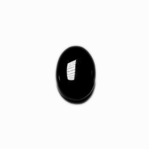 Natural Black Agate Gemstone 18.45ct