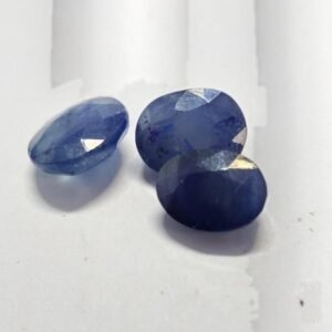 100% Original Natural African Blue Saphire (African