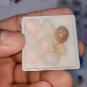 Original Natural White Ethiopian Opal ( سفید اوپل)