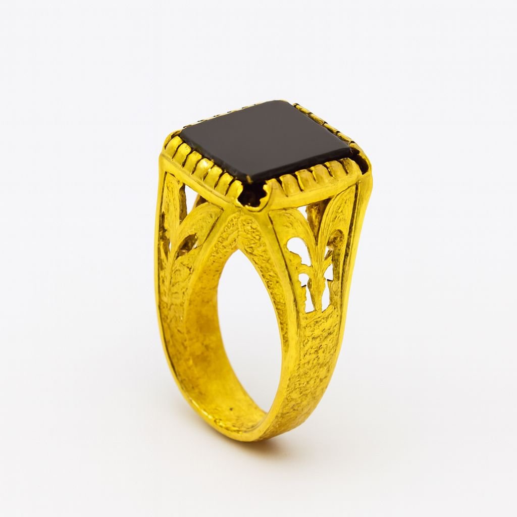 Original Aqeeq Ring For Men - Gemstone Hub