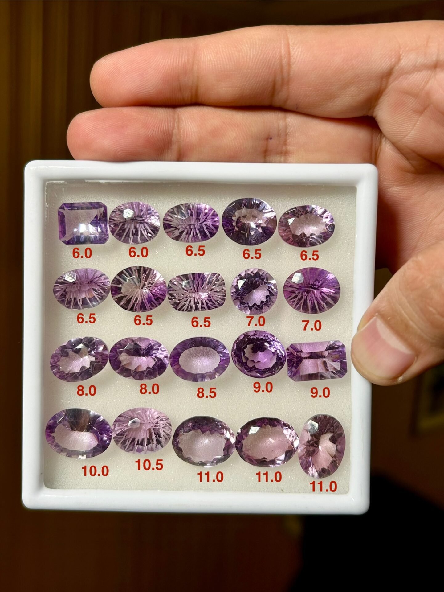 Natural Amethyst Katala Laser Cutting - Gemstone Hub