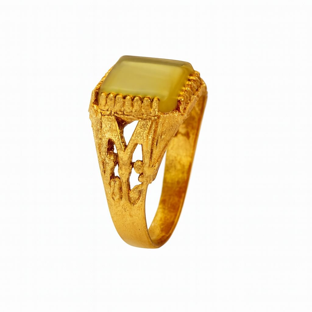 Original Aqeeq Ring For Men - Gemstone Hub