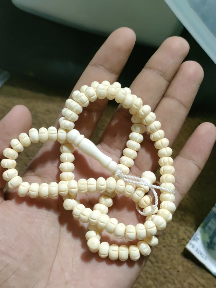 Camel Bone Tasbeeh 33 Beads - Gemstone Hub