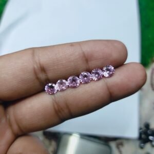 Original Pink Zircon Gemstone 1.0 CRT ± 1 CRT For