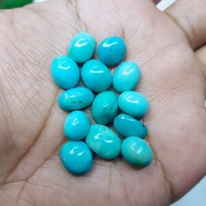 100% Original Turquoise) Firoza (Feroza) Gemstone 4.30