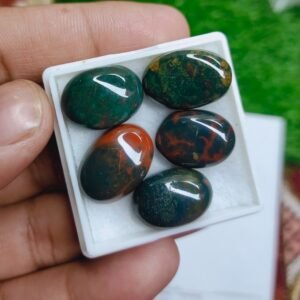 100% Real And Natural Blood Stone (Heliotrope) Haqeeq