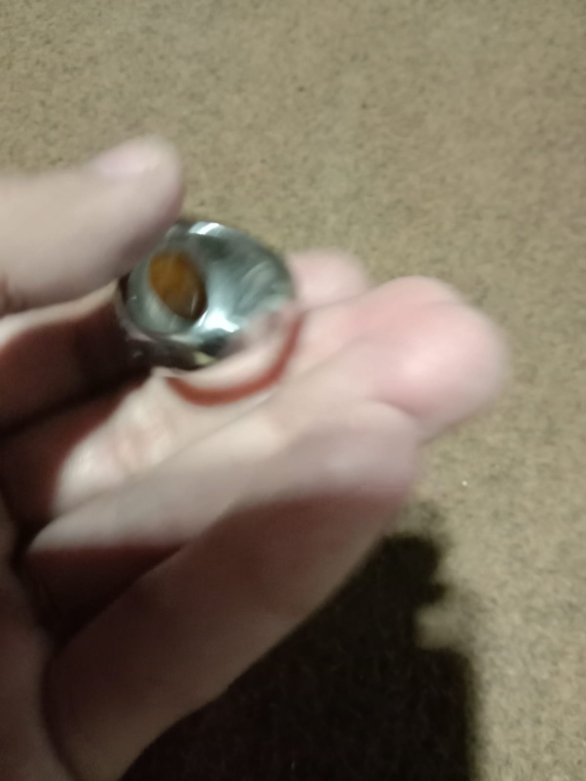 Original Zard Yellow Aqeeq Non - Gemstone Hub