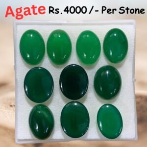 Green Agate Stone - Premium
