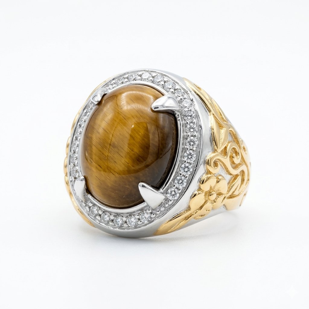 Tiger Eye Ring