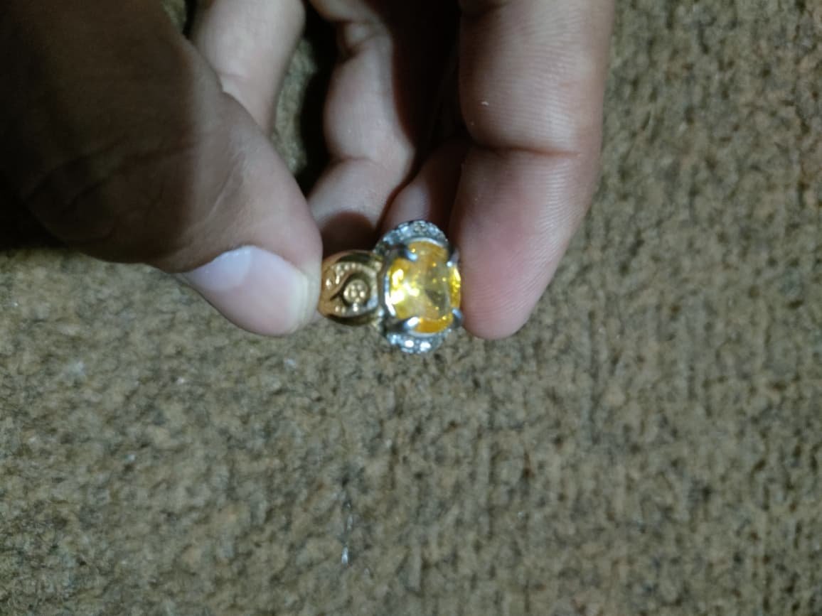 Yellow Zarkoon Topaz Ring - Gemstone Hub