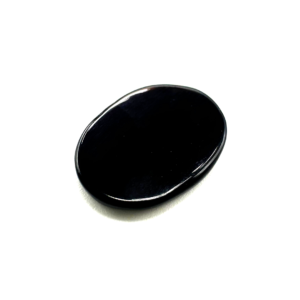 Natural Black Agate Gemstone 5.65ct