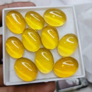Yellow Yaqoot Gemstone 13.65 CRT ± 1 CRT For Ring