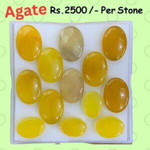 Zard Aqeeq Stone - Premium