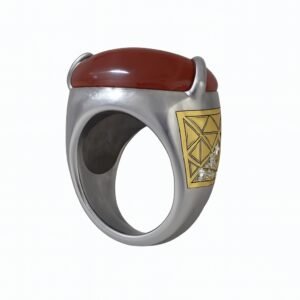 100% Natural Yamni Agate Aqeeq Ring – Original Large