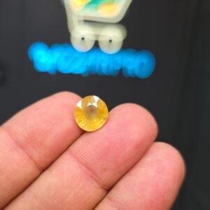 Premium Quality Pukhraj Stone (Yellow Sapphire) Natural 6.30 CRT
