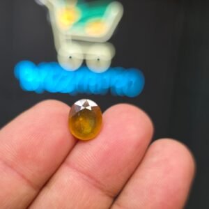 Premium Quality Pukhraj Stone (Yellow Sapphire) Natural 7.10 CRT
