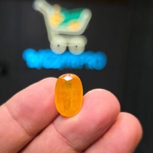 Premium Quality Indian Pukhraj Stone (Yellow Sapphire) Natural 17.55 CRT