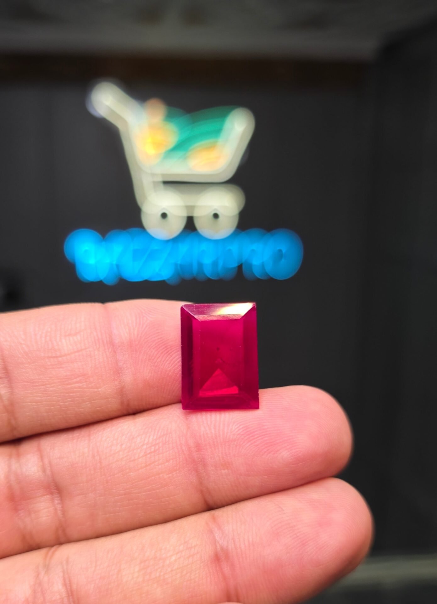Premium Quality Yaqoot (Garnet) Stone 15.65 CRT Square/Mix Cut