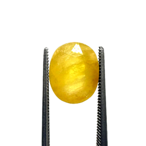 Natural Yellow Sapphire (Pukhraj) 13.65 Carat Round Loose Stone