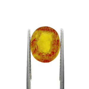 Natural Yellow Sapphire (Pukhraj) 10 Carat Round Loose Stone
